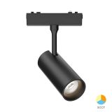 Magnetic LED track light, 10W, 48VDC, 680lm, 4000K, neutral white, BD61-00211, black housing