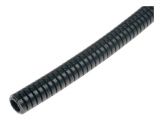 Corrugated tube, ф28.5mm, black, HG-SW28-PA6, HellermannTyton, 166-11112