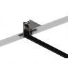 Magnetic Track rail, 4-WIRES, for LED track light, build-in, 2m, black, 48VDC, BY41-00121
 - 1
