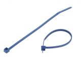 Кабелна превръзка за еднократна употреба, 111-01225, 100mm, син