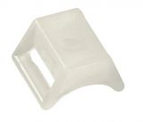 Cable clamp 1151-25219, 8mm, with screw, white, HELLERMANNTYTON