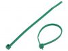 Кабелна превръзка за еднократна употреба, 116-01815, 100mm, зелен
