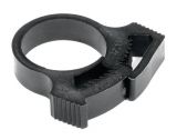Strain relief cable clips, Ф23.7mm, black, HellermannTyton, 192-10220