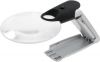 Desk magnifier with lamp NB-HLUP-2-4B, 2xAA, magnification x2,x4, NEWBRAND