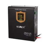 UPS URZ3408, external battery, for heating, inverter, 180~275VAC, 300W, true sine wave, KEMOT