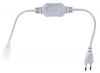 Захранващ кабел, за контролер за LED лента, еврощепсел, 0.2m, BS01-99906
 - 1