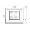 LED прожектор FLOOD SF, BT66-09131,100W,9000lm,6500K, IP65 студено бял - 2 - Викиват LED прожектор FLOOD SF, BT66-09131,100W,9000lm,6500K, IP65 студено бял - 2