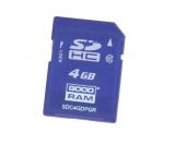 Memory card  GOODRAM Industrial, SD, pSLC, 4GB, SDC4GDPGRB, class 10