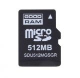 Memory card  GOODRAM Industrial, Micro SD, pSLC, 512MB, SDU512MGSGRB, class 6