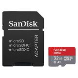 Memory card  SanDisk, Micro SDHC, 32GB, SDSQUA4-032G-GN6IA, class 10