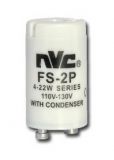 Starter For Fluorescent Lamp  FS-2P, 4-22W, 220V, series