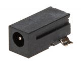 DC Connector, 2.35x0.7mm, socket, male