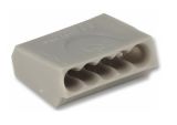 Screwless terminal HECE-5, 450V, 24A, 2.5mm2, polyamide, HECE-5-PA66-GY