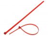 Cable tie, T80R-PA66-RD, 210mm, red