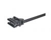Cable tie with clamp, Top Fixing T50SOSEC12AI-E-PA66HS-BK, 160mm, black
 - 1