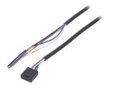 Sensor cable, female, 4pin, 30VDC, 2m, CT-02-2M