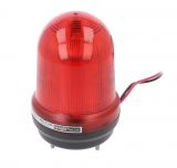 Сигнална LED лампа MFL80-12/24-R, 10~30VDC, ф80mm, 1W, червена