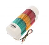 Signal tower, QWTL-3-24-RAG, 24VDC, 3W, red, yellow, green