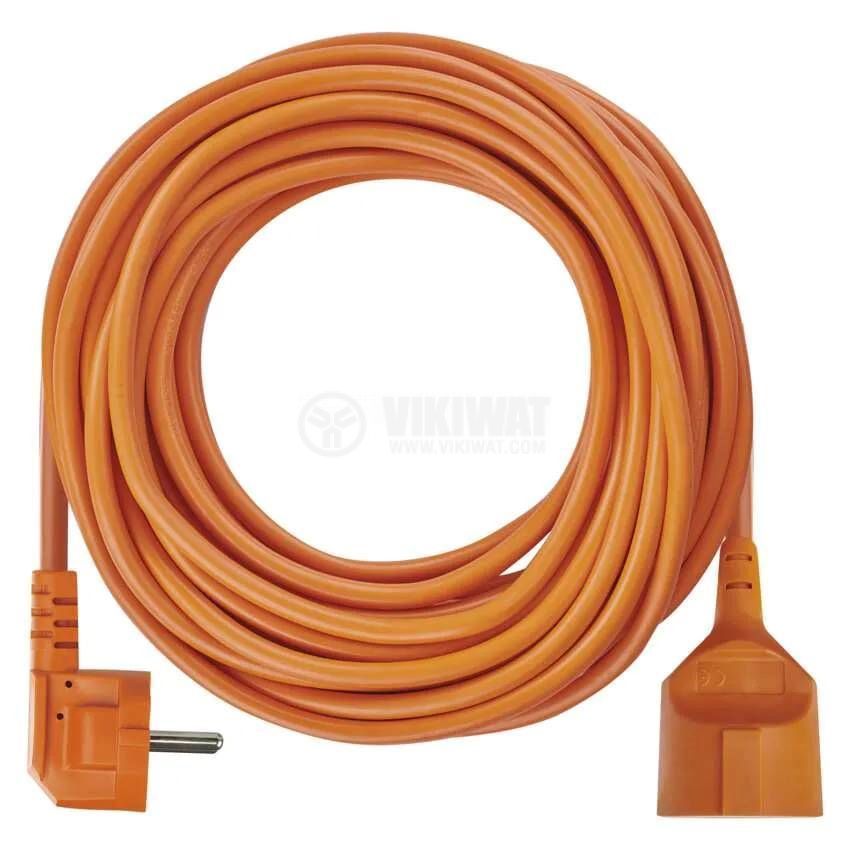 Power Extension Cord Emos P01215R 15m Orange VIKIWAT