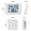 Wi-Fi Smart thermostat GoSmart 5~35°C white EMOS P56211 - 3