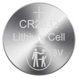 Button cell battery CR2032, 3VDC, 220mAh, lithium, EMOS