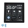 Wi-Fi Smart switch, 5A, 230VAC, touch display, black, Shelly Wall Display, 262597
 - 1