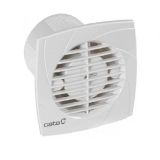 Fan 100mm, with valve and timer, 230VAC, 15W, 98m3/h, polar white, Cata, C00981001