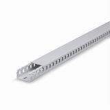 Cable trunking, 80x60x2000mm, PVC, perforated, 874.R8060, Scame