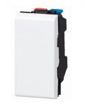 Light switch two-way single, 10A, 250VAC, for built-in, white, 278001L