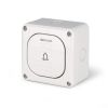 Electric bell push-button, 10A, 250VAC, surface mount, white, Protecta, 137.5311B
