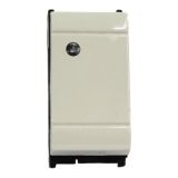 Single light switch two-way, 16A, 250VAC, build-in, grey, Evolution, 101.6323.G