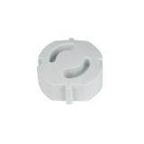 Child protection outlet plug protectors, white, 5 pcs/set, 0509150555H, GAO