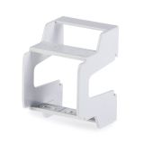 Holder (adapter), for DIN rail, white, 2 modules, 654.0092, Scame
