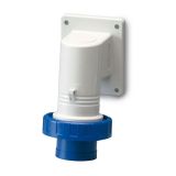 Industrial socket, 32A, 230VAC, 2P+E, SCAME 247.3293