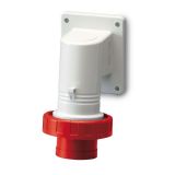 Industrial socket, 16A, 230VAC, 3P+N+E, SCAME 247.1697