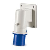 Industrial socket, 32A, 230VAC, 2P+E, SCAME 242.3293