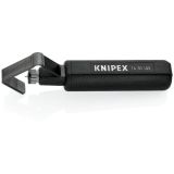 Нож за премахване на изолация, за кабели ф19-40mm, предпазна капачка, регулируем, Knipex 16 30 145 SB