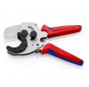 PVC pipe cutter, ф26~40mm, 210mm, KNIPEX K902540
 - 1