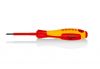 Screwdriver KNIPEX 98 24 01, cross, steel, insulated 1000V, PH1
