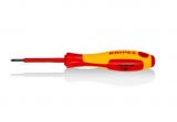 Screwdriver KNIPEX 98 24 01, cross, steel, insulated 1000V, PH1