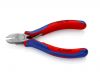 Cutting pliers, for PVC, 125mm, KNIPEX 72 02 125 - 1