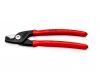 Cutting pliers with retainer, 160mm, 1000V, KNIPEX 95 11 160
 - 1