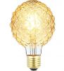 LED лампа FILAMENT FL95, 4W, E27, 220VAC, 350lm, 2200K, топлобяла, amber, кристал/ананас, BB56-00420 - 8 - Викиват LED лампа FILAMENT FL95, 4W, E27, 220VAC, 350lm, 2200K, топлобяла, amber, кристал/ананас, BB56-00420 - 8