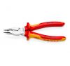 Pliers Knipex 08 26 185, sharp jaws, combined, 185mm, 1000V
 - 1