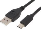 Phone cable USB Type-C to USB, 1.5m, black, gembird