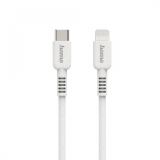 Phone cable Lightning to USB Type-C, 1m, white, HAMA