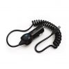 Car phone charger with Micro USB cable, 5W, black, HAMA
 - 2