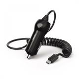 Car phone charger with Micro USB cable, 5W, black, HAMA