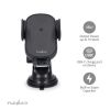 Wireless phone charger - car mount, 15W, CCHAQ15W110BK, NEDIS - 6