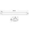 Влагозащитена LED лампа за стена PROLINE-IP 18W, 220VAC, 1500lm, 6500К, студенобяла, IP65, 600mm, BT02-00630 - 9 - Викиват Влагозащитена LED лампа за стена PROLINE-IP 18W, 220VAC, 1500lm, 6500К, студенобяла, IP65, 600mm, BT02-00630 - 9